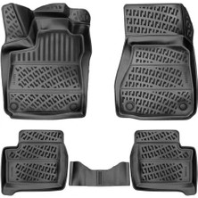 Rizline Smart Forfour Elektrikli 2014 Sonrası 3D Havuzlu Paspas