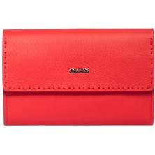 Grande Gerçek Deri Kadın Cüzdanı Orta Boy Hakiki Deri