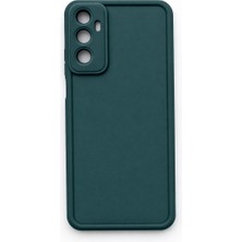 Vissona Realme C65 Uyumlu Kamera Çıkıntılı Mat Silikon Telefon Kılıfı