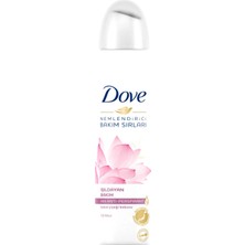 Hepta Collection Dove Kadın Sprey Deodorant Çiçeği Kokusu Işıldayan Bakım, 150 ml