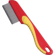 Delixa Neystore Sert Plastik Tutma Saplı, Kısa Metal Dişli Bit Tarağı