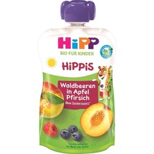 Hepta Collection Hipp Organik Orman Meyveli Şeftalili Elma Püresi 100 gr