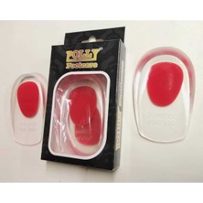 Özgürce Yumuşak Silikon Jel Topukluk, Rahat ve Destekleyici Topuk Konforu