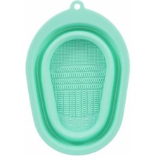 Hype Store Silikon Makyaj Sünger ve Fırça Temizleyici Mat – Kompakt ve Taşınabilir Fırça Temizleme Pedi | Tüm M