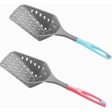 Hepta Collection 1 Adet Kedi Kumu Eleme Küreği, Küçük Delikli Ince Taneli Dar Aralıklı Pet Tuvalet Temizleme Eleği Sü