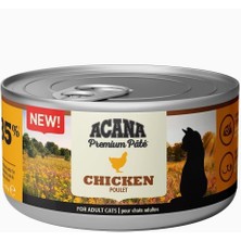 Hepta Collection Premium Pate (Ezme) Konserve Yaş Kedi Maması, Tavuklu, 85 gr