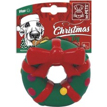 Delixa M-Pets Chrıstmas Festıve Wreath Köpek Oyuncağı