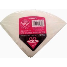Delixa Harıo 200 Filtresi - VCF-02-100W V60 Filtre Kağıdı Çoklu Paket 2 x 100 Filtre (200)