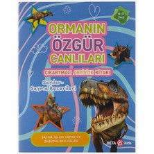Hepta Collection Ormanın Özgür Canlıları - Çıkartmalı Aktivite Kitabı (Kapak Değişebilir)