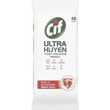 Hype Store Ultra Hijyen Yüzey Temizleme Mendili 1 Paket(1 x 45 Adet)