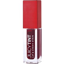 Hepta Collection Golden Rose Juicy Tint & Cheek Stain - 03 Ruby Rose - Likit Ruj & Allık