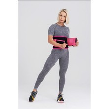 Özgürce Yüksek Kaliteli Termal Sauna Bel Korsesi ve Pembe Renkli Termal Kemer