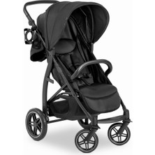 Delixa Hauck 4d Air Bebek Arabası, 25 Kg'a Kadar, Dayanıklı, 50 + Upf'ye Bölünmüş Gölgelik, Bardaklık, Aral