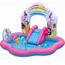 Delixa Disney Princess Enchanted Palace Oyun Merkezi, 7 Ft 3 Inç x 6 Ft 4 Inç x 55 Inç Veya 2,21 M x 1.93 M