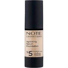 Hepta Collection Note Hydrating 100 Nemlendirici Etkili Hyaluronik Asitli Spf 50 Serum Fondöten