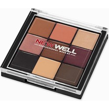 Hepta Collection New Well Eyeshadow Palette 9 Colours (03)