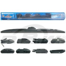 Ölmez Oto Yedek Parça Silecek Süpürgesi Hybrıd Tip Multı-Fıt 8 Adaptörlü 24 Inch 600 mm