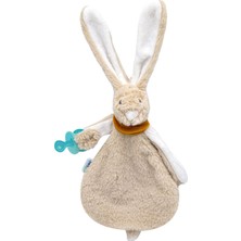 Hepta Collection Babyjem Emzik Askılı Tavşan Uyku Arkadaşı Taş