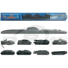 Ölmez Oto Yedek Parça Silecek Süpürgesi Hybrıd Tip Multı-Fıt 8 Adaptörlü 16 Inch 400 mm