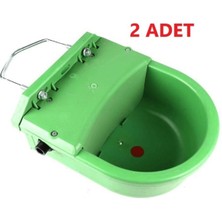 Özgürce Otomatik Şamandıralı 4l Plastik Hayvan Suluk Takımı 2'li Set