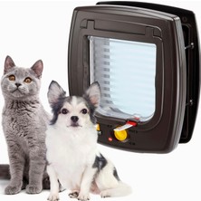 Hype Store Swıng 5 Kedi-Köpek KAPISI,KAHVE,13,5X13,7, Standard, Kahverengi