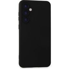 Storozal Newface Samsung Galaxy S24 Plus Kılıf Nano Içi Kadife Silikon - Siyah