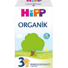 Delixa Hipp 3 Organik Devam Sütü 600 gr 1 Paket(1 x 600 G)
