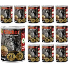 Hepta Collection Klicker Yetişkin Köpek Biftekli ve Jöleli Konserve Mama 400 gr x 12 Adet