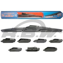 Ölmez Oto Yedek Parça Silecek Süpürgesi Plastik Multı-Fıt 8 Adaptörlü Arka 13 Inch 330 mm