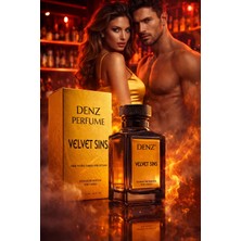 Denz Velvet Sins Unisex Parfüm Parfüm değil baştan çıkarma ritüeli Extrait De Parfüm %40 Esans Oranı