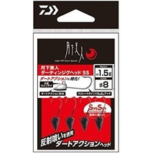 Daiwa Gekkabıjın Dartıng Jıg Head Ss M.black Iğne