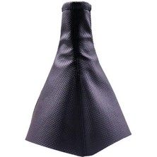 Norino Tüm Araçlara Uyumlu Vites Körüğü Siyah Vinil Siyah Dikiş