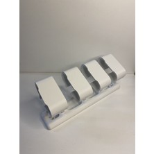 Pratik 4'lü Saat Standı ve Saat Sergileme Ünitesi - Modüler Saat Organizer