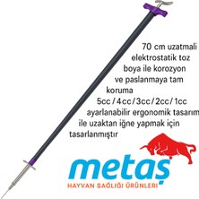 Özgürce Uzatmalı, Ayarlanabilir Enjektör 1cc-5cc, Elektrostatik Toz Boyalı