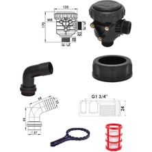 Özgürce 120 Lt Kapasiteli Ilaçlama Filtresi, Yüksek Kalite ve Güvenilirlik