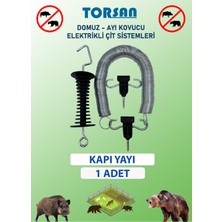 Özgürce Elektrikli Çit Kapı Yayı, Güçlü ve Güvenilir Bahçe Çit Çözümü