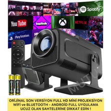 Normadia Hd Taşınabilir Mini Projeksiyon, Android, Wifi, Bluetooth, Akıllı Sinema