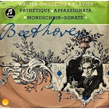 Plakantik Beethoven: Pathétique, Appassionata, Mondschein-Sonate - Walter Gieseking (Columbia C 91 004)