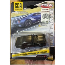 Cca Premium Series 2022 Dodge Challenger Jrt Jailbreak Siyah 1/64 Model Araba