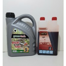 Özgürce Bıçkı Yağı 3l ve Powerten 2 Zamanlı Motor Yağı 1l Seti