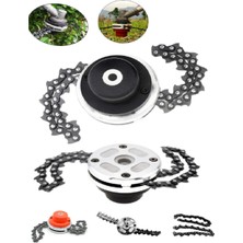 Özgürce Çim Bahçe Tırpan Aparatı, Mısina Kafa Başı, Zincirli Bahçe Kesim Aleti