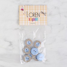 Norino Loren Crafts 8 Li Açık Mavi - 350