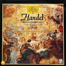 Plakantik Handel: Messiah (Highlights) - London Symphony Orchestra, Colin Davis (Philips 411 000-1)