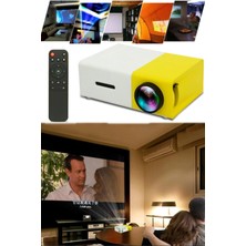 Normadia Mini Taşınabilir Projektör, Ev ve Kamp Için Hd Kaliteli Görüntü
