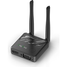 Delixa Veggieg 4K HDMI VGA 2.4 / 5ghz Wireless Kablosuz Görüntü Aktarım Cihazı