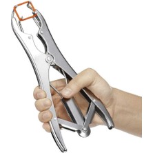 Özgürce Metal Elastratör Pensi ve 50 Lastik, Güçlü ve Dayanıklı Hayvan Medikal Seti