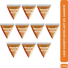 Dermokil Leke Karşıtı Kojik Asit Kil Maskesi 9 ml x 10 Adet