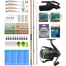 Yek Outdoor Yekoutdoor Pro Olta Seti Okuma Trio Rex Surf 420CM 120-250GR 3 Parça Surf Kamışı&dam Quick Darkside 4b Spod 7000S Olta Makinesi