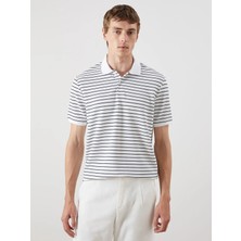 Lc Waikiki Yeni Sezon Polo Yaka Çizgili Erkek Tişört