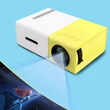 Normadia Taşınabilir 4K LED Projektör, HDMI ve USB Girişli, 400 Lümen Parlaklık